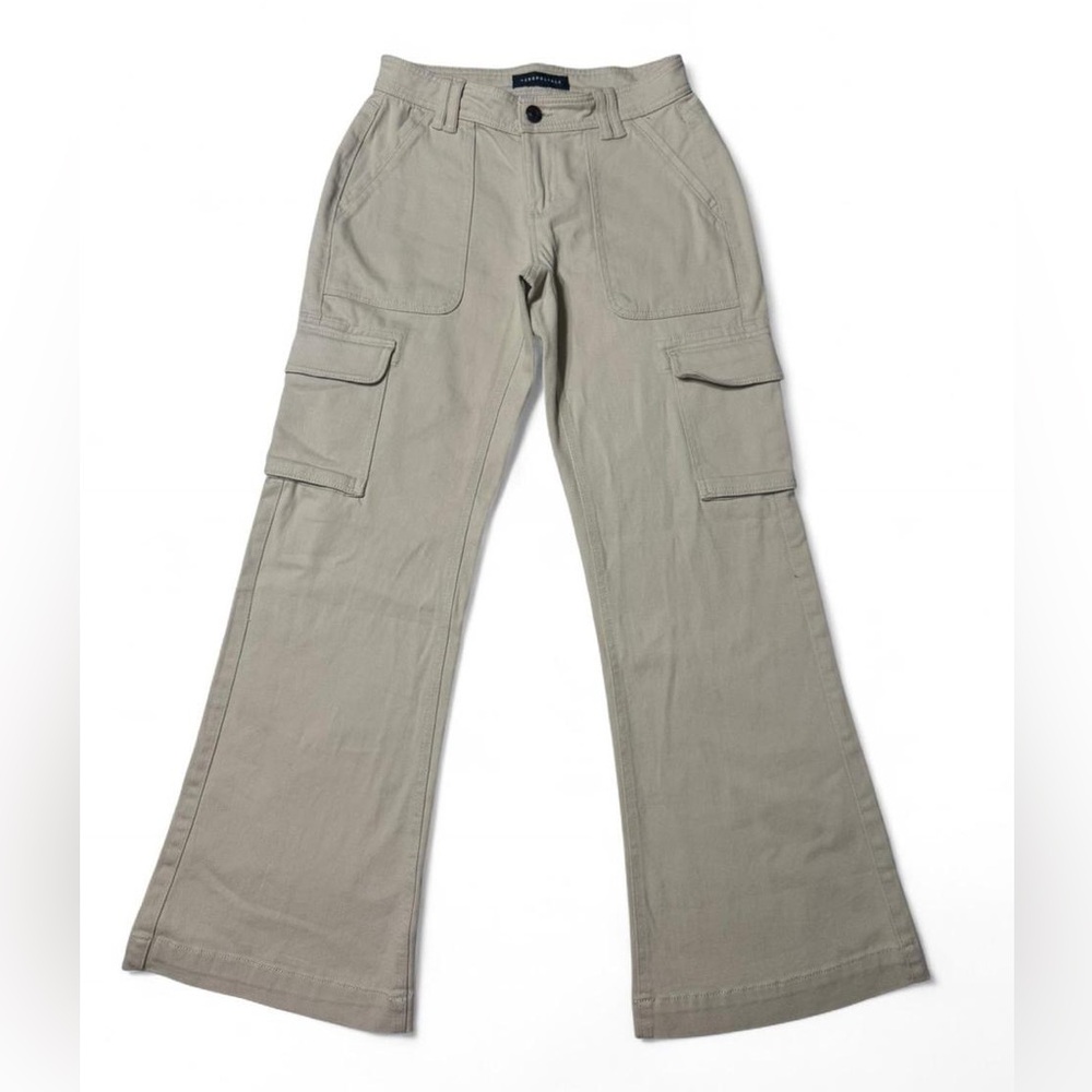Aeropostale Beige Cargo Flare Pants size 00
